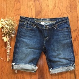 Abercrombie Jean Bermuda Shorts